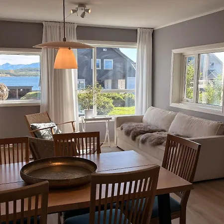 Modern On Near Tromso With Northern Lights And Nature * Kvaloya