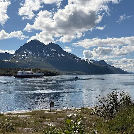 Modern On Near Tromso With Northern Lights And Nature Apartament Kvaloya