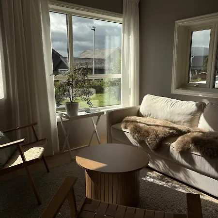 Modern On Near Tromso With Northern Lights And Nature *