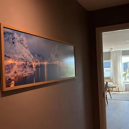 Modern On Near Tromso With Northern Lights And Nature * Kvaloya